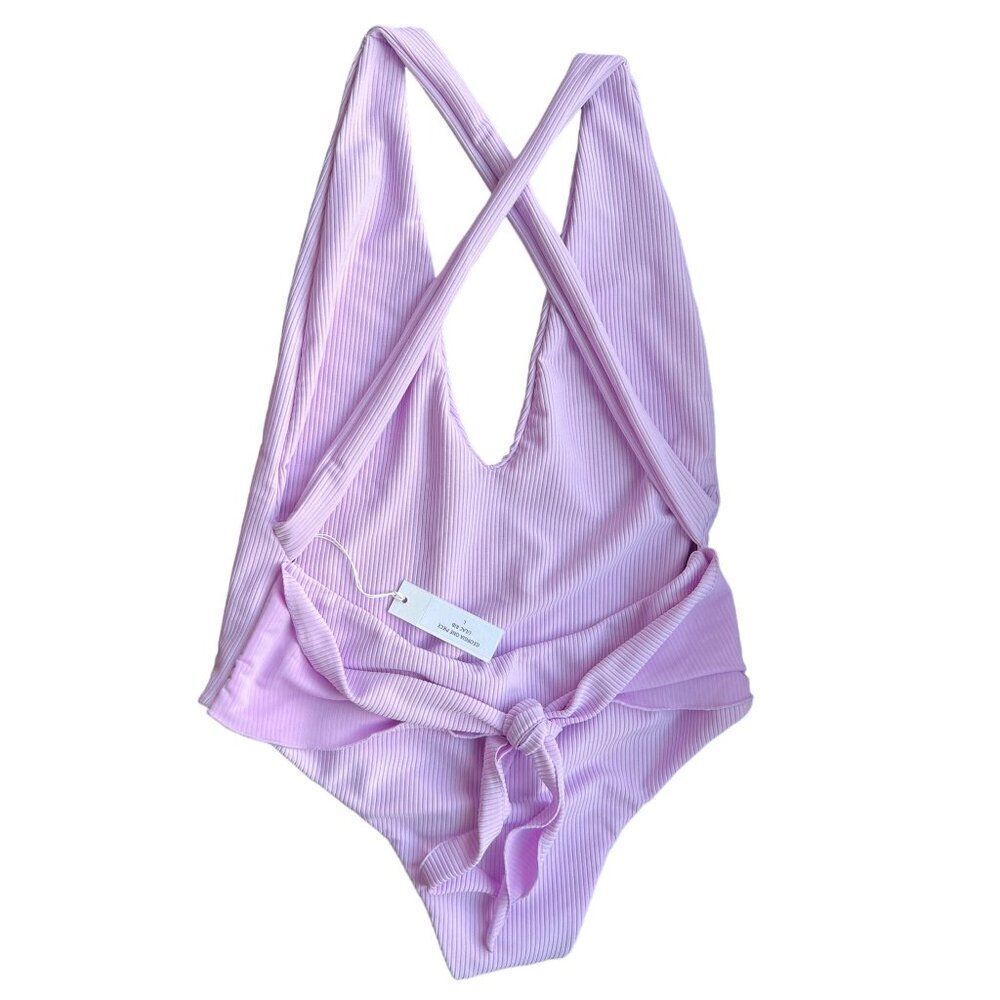 Free People Light Purple One Piece Swimsuit - Picture 4 of 6